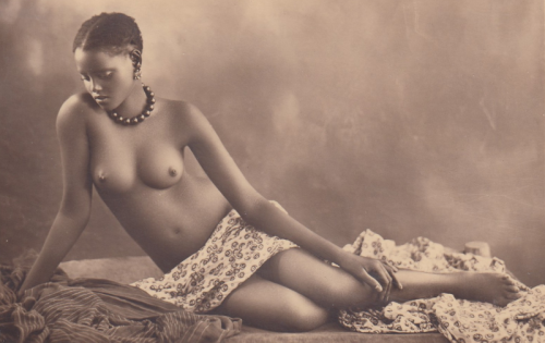 grandma-did:
“I wish I knew where this was from. It’s apparently a studo photo from the early 20th century, and studio portraits of black women are very rare. I’d like to be able to file it properly.
”