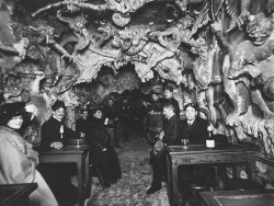 unexplained-events:
“ An old photo of a place called Hell’s Cafe in Paris, which has since shut down.
”