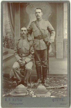 English soldiers in India