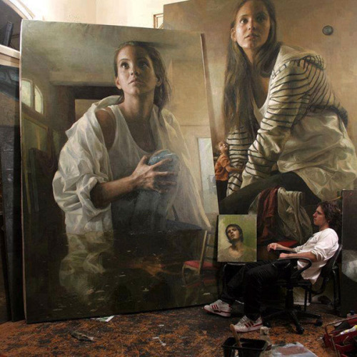 Paintings by Guillermo Lorca