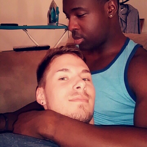 fuckyeahinterracialgaycouples: “ Me and my boyfriend Jason ”