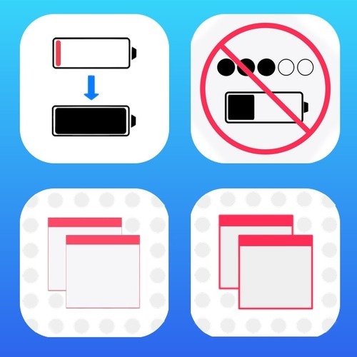 Four versions of Altershot icon