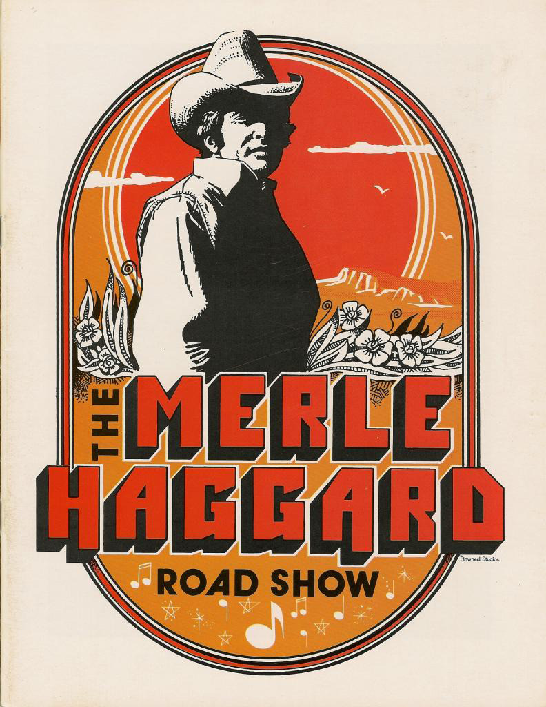 Merle Haggard tour program - 1978