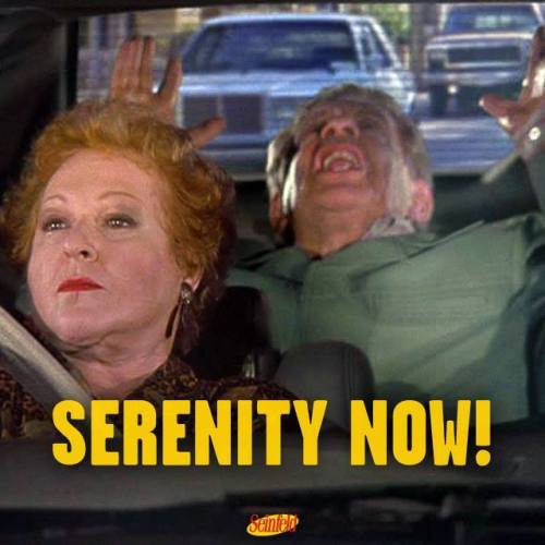 Image result for serenity now pics