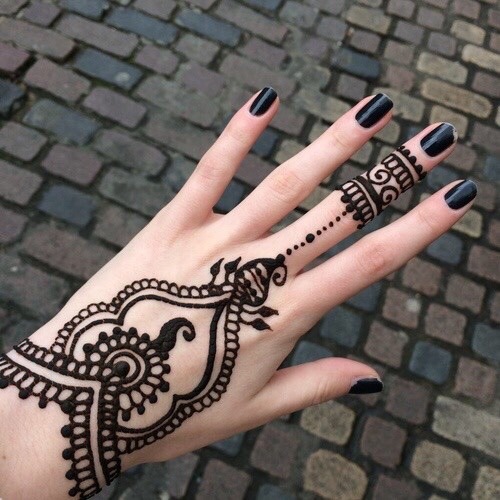 Resultado de imagen de henna tumblr