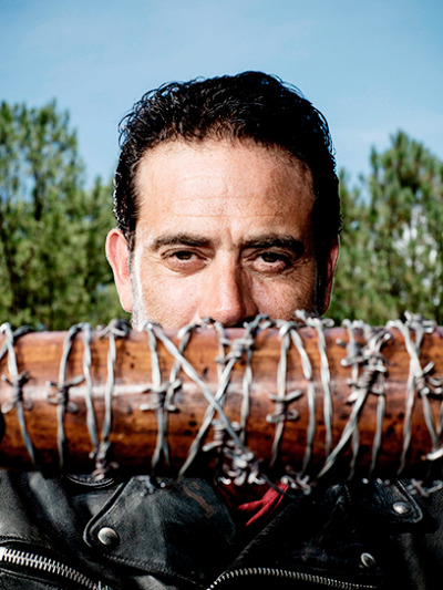 “I think Negan is the ultimate villain. He’s been the ultimate villain in the comic book, and I think Jeffrey Dean Morgan is bringing him to life the way..."
