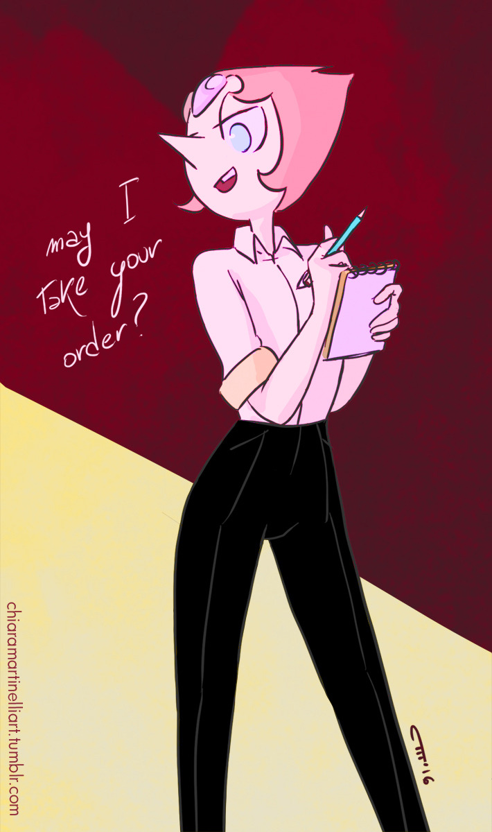 me: …..
(pliz, more Pearl in cute outfits!)