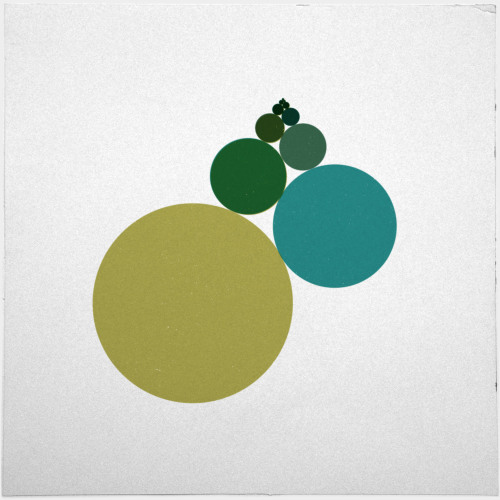 #535 Approaching – A new minimal geometric composition each day.