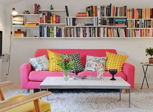 Resultado de imagem para decoração almofadas super coloridas