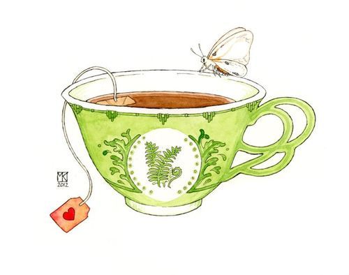 Image result for green tea latte art tumblr