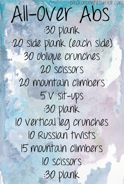 Another ab workout!
